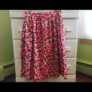 1950s/1960s cherry print skirt